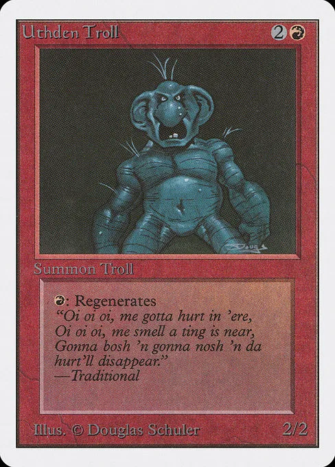 Uthden Troll · Unlimited Edition 181/302