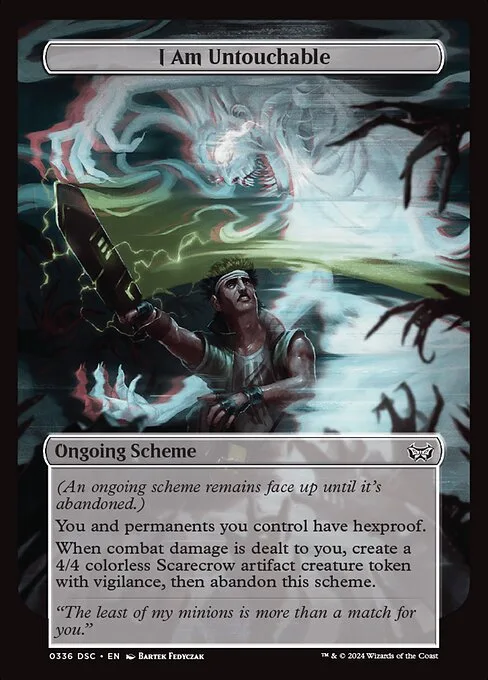I Am Untouchable · Duskmourn: House of Horror Commander 336/373