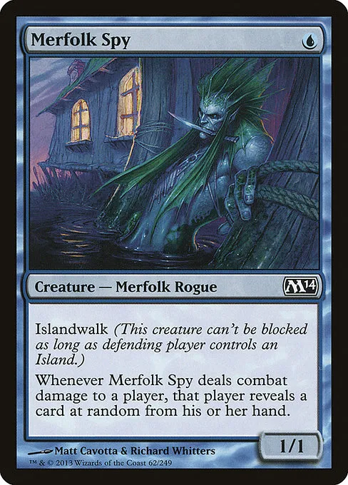 Merfolk Spy · Magic 2014 62/249