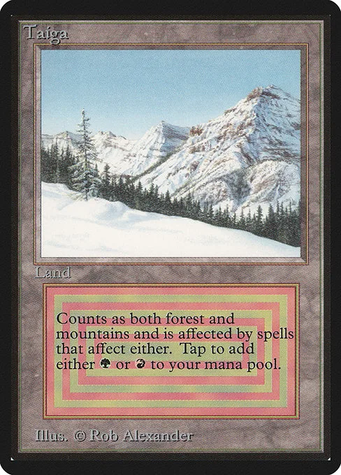 Taiga · Limited Edition Beta 283/302