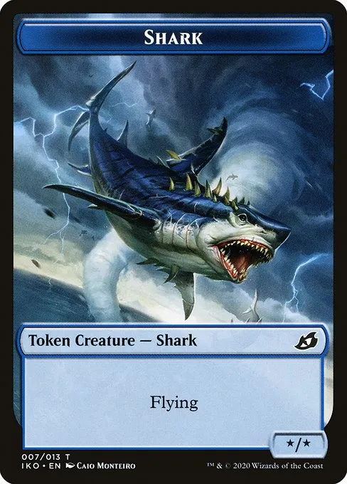 Shark · Ikoria: Lair of Behemoths Tokens 7/14