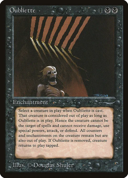 Oubliette · Arabian Nights 31/92