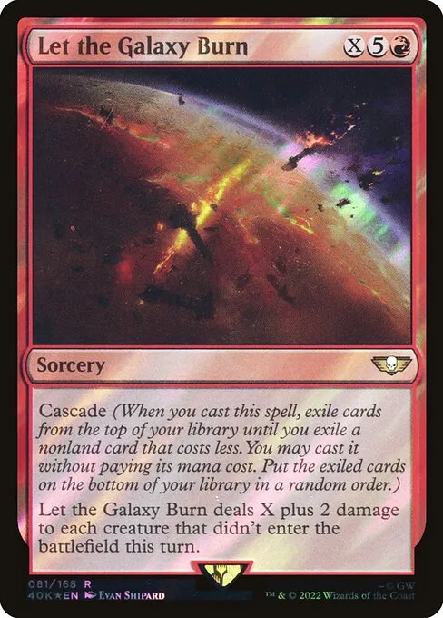 Let the Galaxy Burn · Warhammer 40,000 Commander 81★/617
