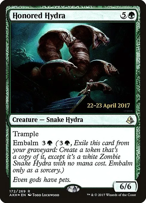 Honored Hydra · Amonkhet Promos 172s/77
