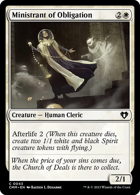 Ministrant of Obligation · Commander Masters 43/1067