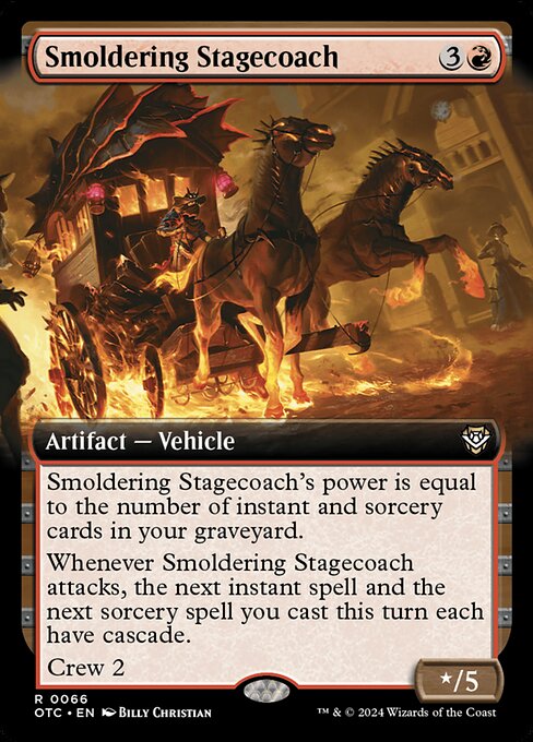 Smoldering Stagecoach · Outlaws of Thunder Junction Commander 66/342