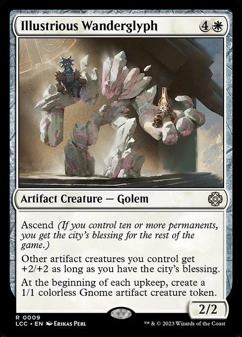Illustrious Wanderglyph · The Lost Caverns of Ixalan Commander 9/370