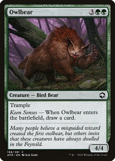 Owlbear · Adventures in the Forgotten Realms 198/424