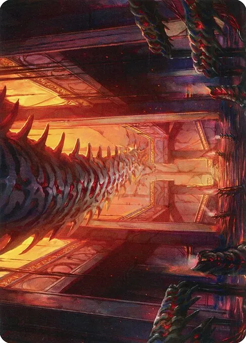 Bloodfell Caves // Bloodfell Caves · March of the Machine Art Series 55/81
