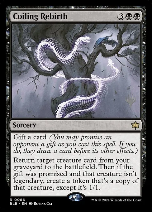 Coiling Rebirth · Bloomburrow Promos 86p/160