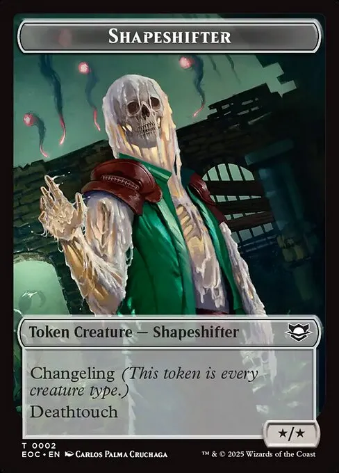 Shapeshifter · Edge of Eternities Commander Tokens 2/16