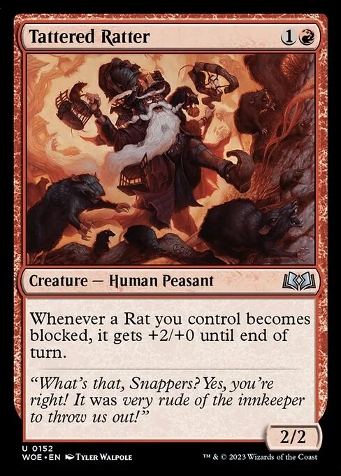 Tattered Ratter · Wilds of Eldraine 152/381