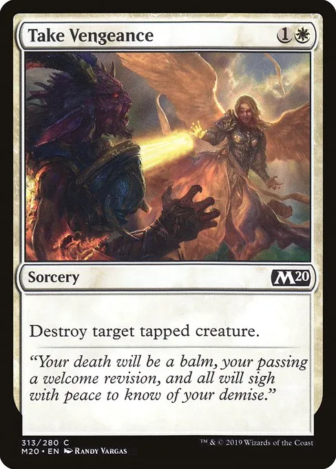 Take Vengeance · Core Set 2020 313/346