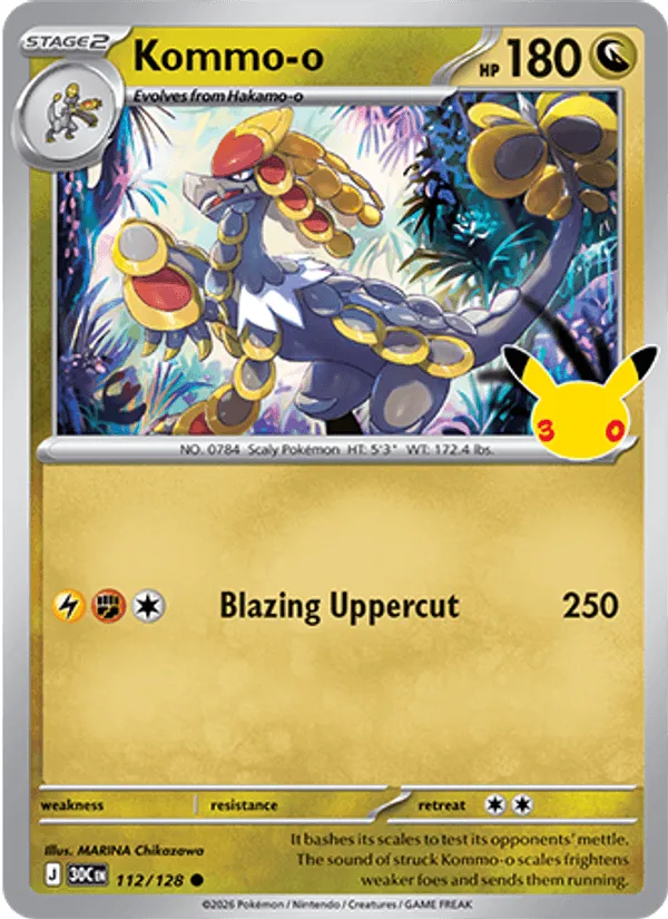 Kommo-o · 30th Celebration 112/128