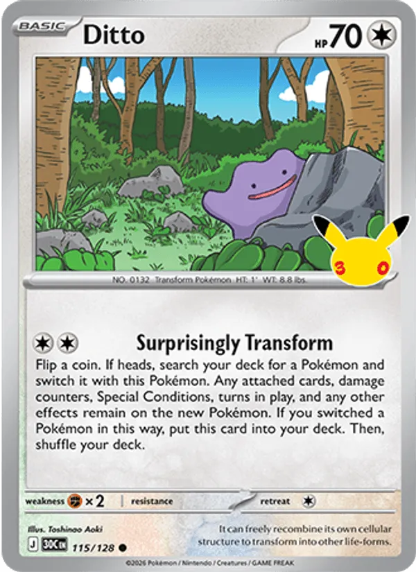 Ditto · 30th Celebration 115/128