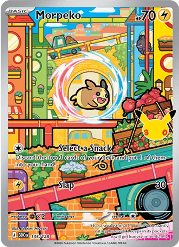 Morpeko · 30th Celebration 135/128