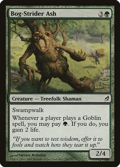 Bog-Strider Ash · Lorwyn 198/301