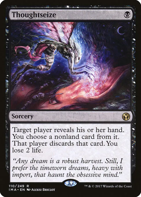 Thoughtseize · Iconic Masters 110/249