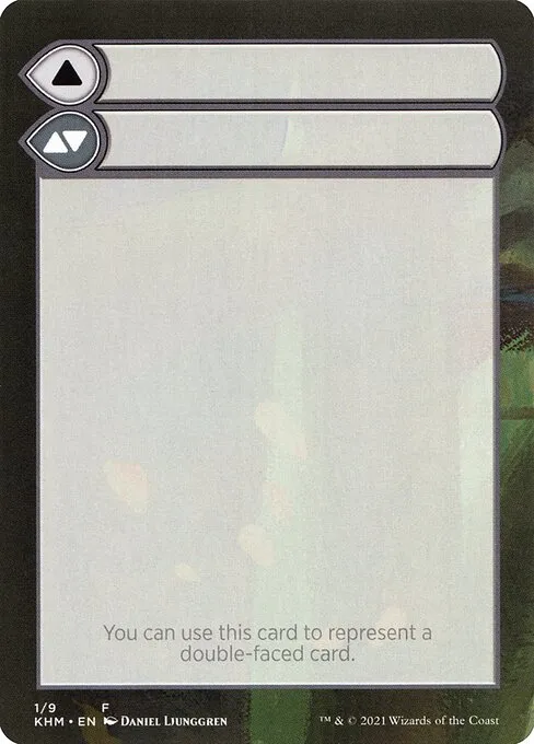 Double-Faced Substitute Card · Kaldheim Substitute Cards 1/9
