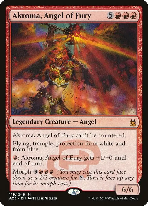 Akroma, Angel of Fury · Masters 25 119/249