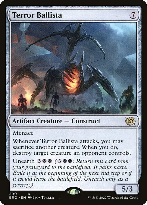 Terror Ballista · The Brothers' War 290/399