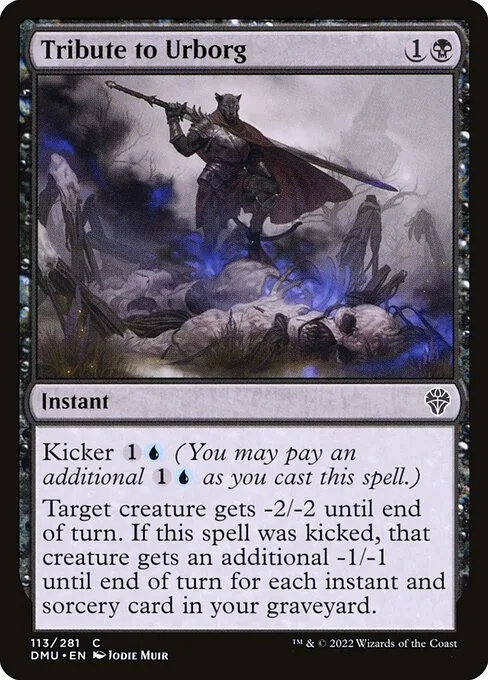 Tribute to Urborg · Dominaria United 113/453