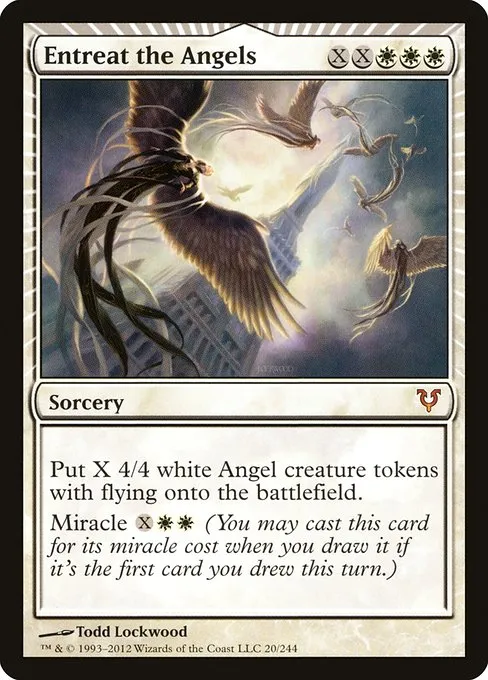 Entreat the Angels · Avacyn Restored 20/244