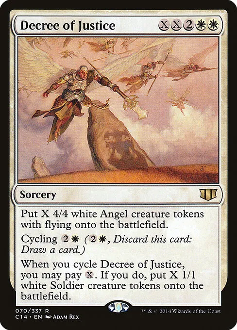 Decree of Justice · Commander 2014 70/337