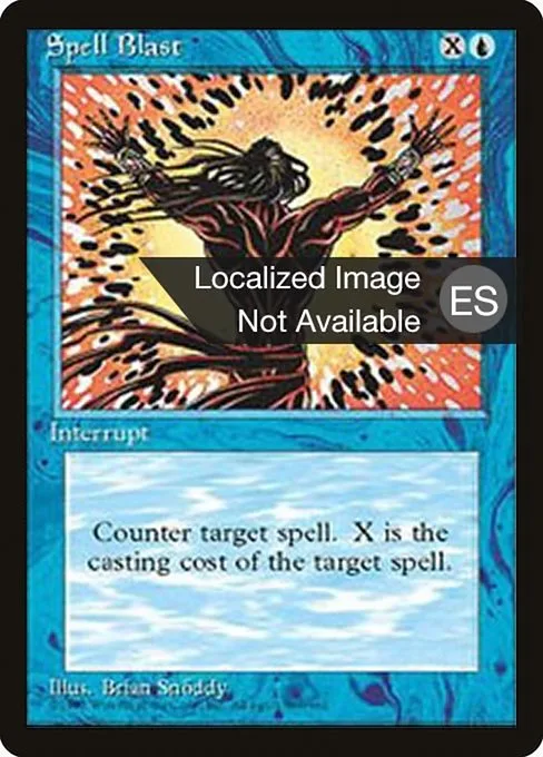 Spell Blast · Fourth Edition Foreign Black Border 103/378