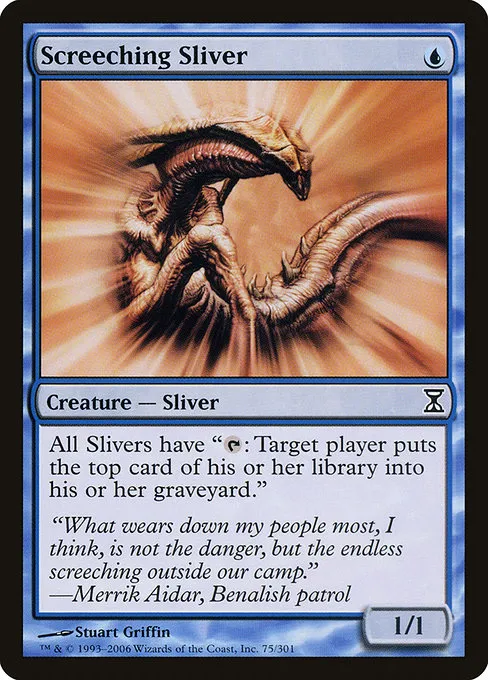 Screeching Sliver · Time Spiral 75/301