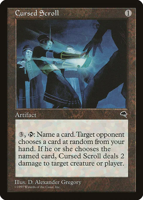 Cursed Scroll · Tempest 281/350