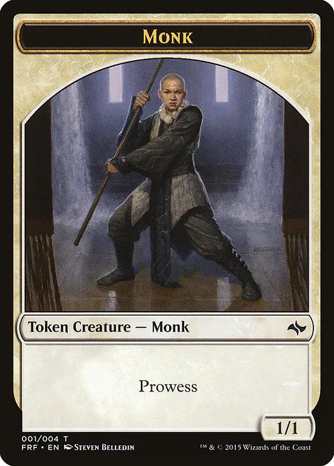 Monk · Fate Reforged Tokens 1/4