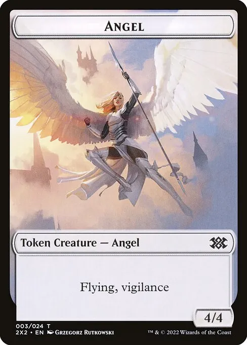 Angel · Double Masters 2022 Tokens 3/24