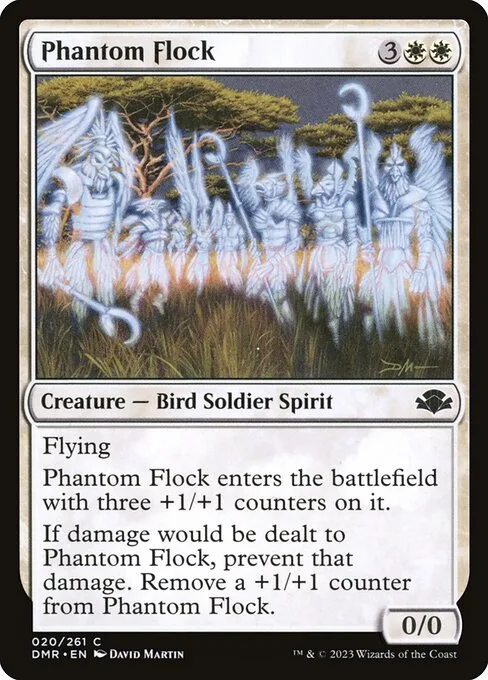 Phantom Flock · Dominaria Remastered 20/457