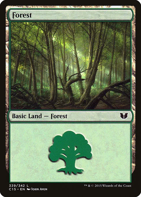 Forest · Commander 2015 339/342