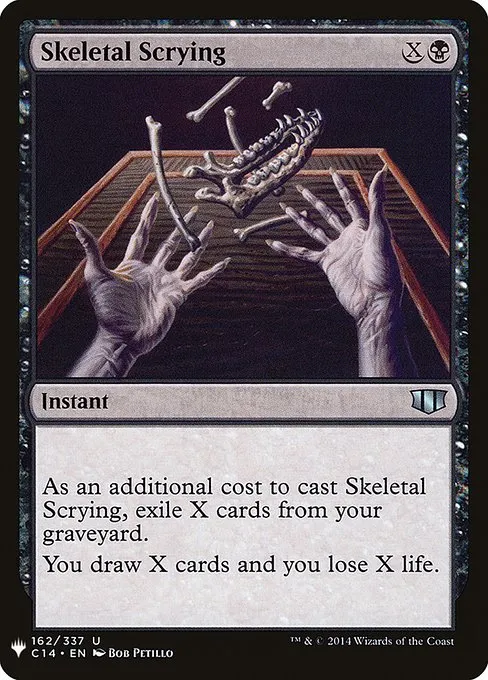 Skeletal Scrying · The List C14-162/5050