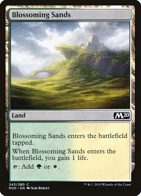 Blossoming Sands · Core Set 2020 243/346