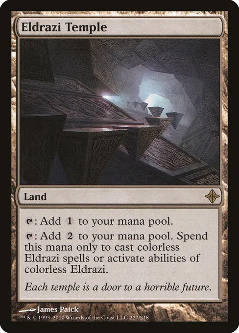 Eldrazi Temple · Rise of the Eldrazi 227/248