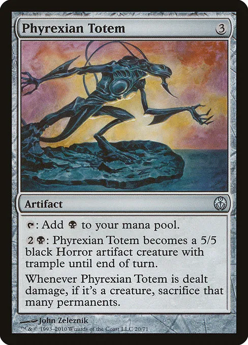 Phyrexian Totem · Duel Decks: Phyrexia vs. the Coalition 20/71