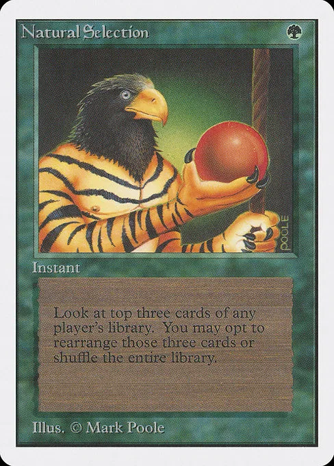 Natural Selection · Unlimited Edition 213/302