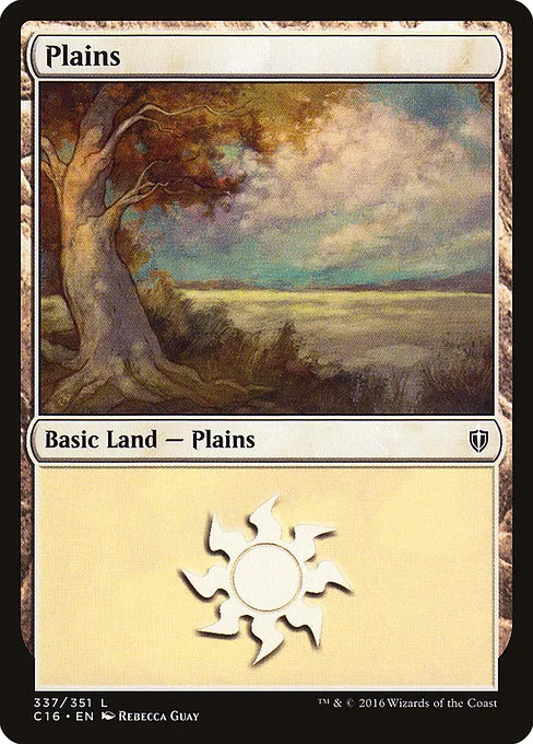 Plains · Commander 2016 337/351