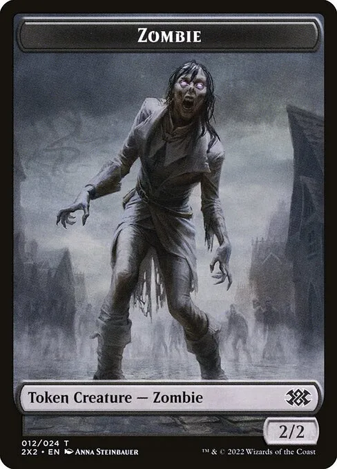 Zombie · Double Masters 2022 Tokens 12/24
