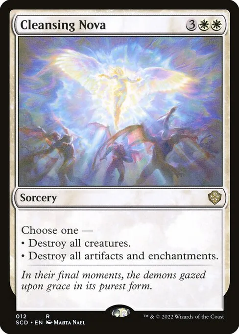 Cleansing Nova · Starter Commander Decks 12/352