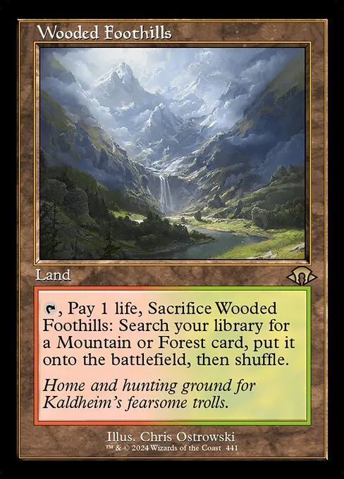 Wooded Foothills · Modern Horizons 3 441/528