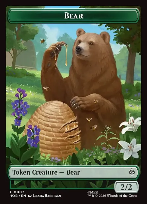 Bear · The Hobbit Tokens 7/2