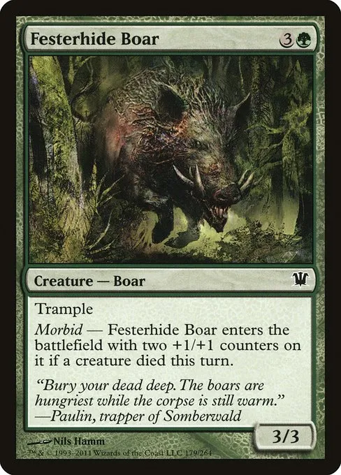 Festerhide Boar · Innistrad 179/264