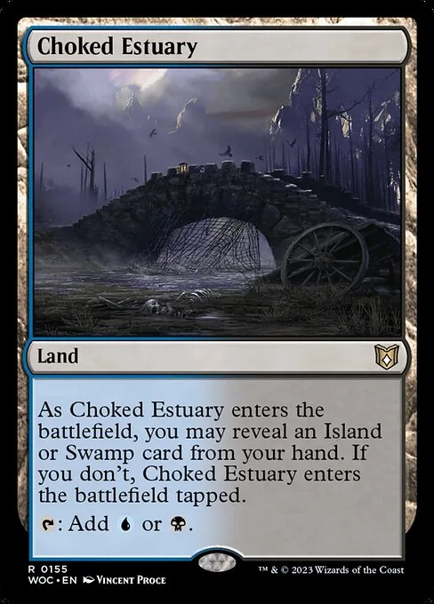 Choked Estuary · Wilds of Eldraine Commander 155/173