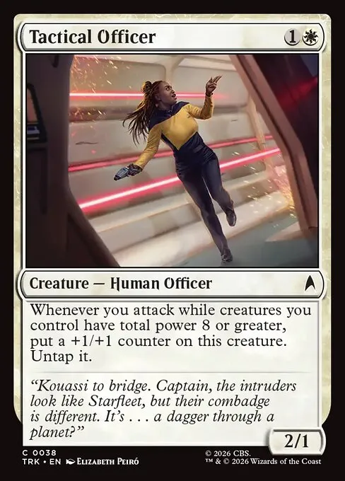 Tactical Officer · Star Trek 38