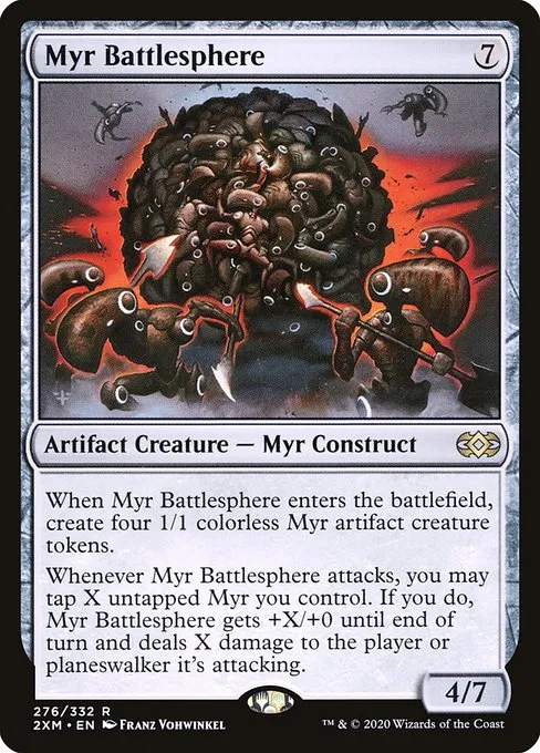 Myr Battlesphere · Double Masters 276/384