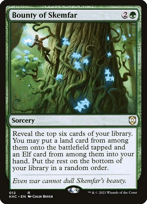 Bounty of Skemfar · Kaldheim Commander 12/119